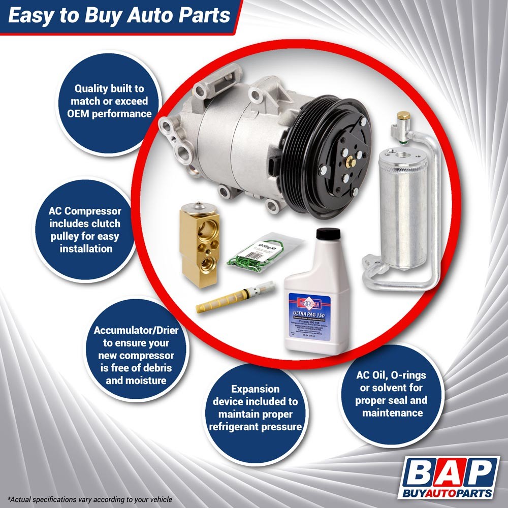 Ford GT 2005-2006 Compressors with bracket Set
