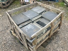 CLEARANCE 13.5m2 30cm x 30cm natural slate floor tiles (REF 399)