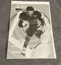 Collector's Edge 1995 Negative of Marshall Faulk Indianapolis Colts Card