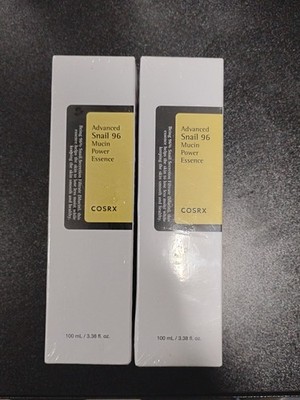 COSRX Advanced Snail 96 Mucin Power Essence 3.38fl/ 100 ML Exp 02/2027 Lot Of 2