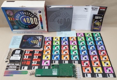 NewTek Video Toaster 4000 for Commodore Amiga 4000 4000T 3000 3000T 2000 BOXED!