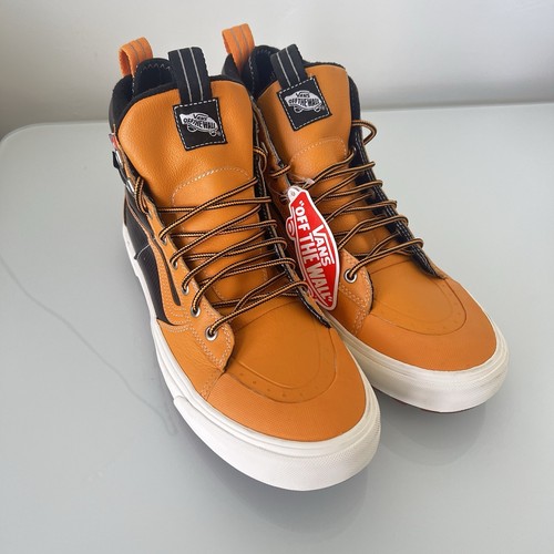 Vans Sk8-Hi MTE 2.0 DX Sneaker apricot und schwarz Herren Größe 11,5 neu ohne Etikett