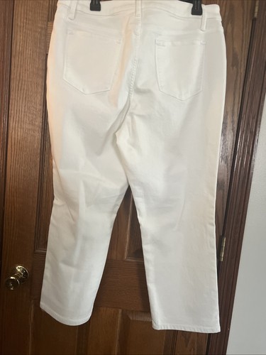 Simply Vera Vera Wang Jeans 16 Women’s Mid Rise White - Picture 7 of 7