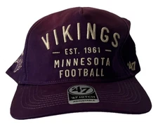 Minnesota Vikings '47 Hitch Dusted Laramie Snapback Hat NFL Football