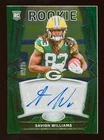 2025 Panini Certified Football Green Etch Savion Williams #RSI-SWS