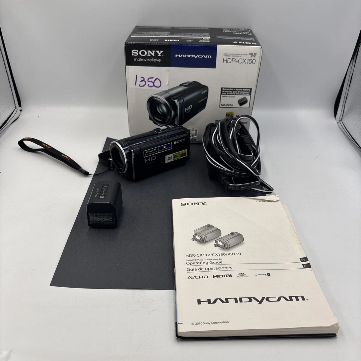 Sony Handycam High Definition Camcorders 300x Digital Zoom for