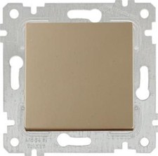 Rita On Off Switch Light Switch Flush Mount Wall Mounted Gold Look Light Control