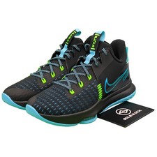 Nike LeBron Witness 5 EP Black Light Blue Fury CQ9381-004