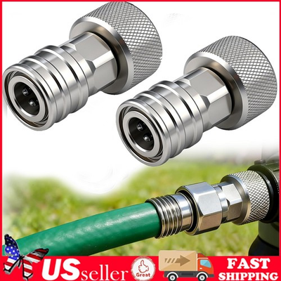 #ad #ad Garden Hose to Pressure Washer Adapter 3 4quot; GHT to 1 4quot; Quick Connect Stainl $13.99