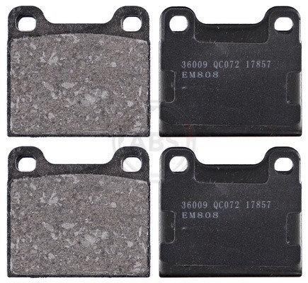 A.B.S. 36009 Bremsbelagsatz, Scheibenbremse For Alfa Romeo Audi Bedford BMW Ford-image