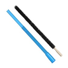 Clothes Dryer Vent Cleaner Kit with Vacuum Hose Full Brush Standard , Blue