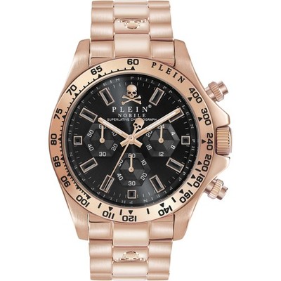 Mens Wristwatch PHILIPP PLEIN NOBILE PWCAA0921 Chrono Steel Gold Rose Black