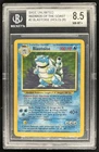 1999 Pokemon Unlimited Blastoise Rated Rookie Error Rare Holo #2/102 BGS 8.5
