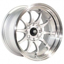 15x815x9 Silver Machined Lip Wheels Mst Mt11 4x1004x114.3 00 Set Of 4 73.1