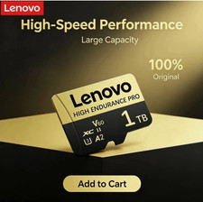 LENOVO 1TB 512GB 256GB 128GB Micro TF SD Card High Speed Class Flash Memory