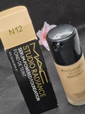 Mac Studio Radiance Serum-Powered Foundation N12   Authentic BNIB Full Size