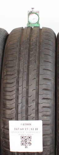4 PNEUMATICI 165 60 R 15 CONTINENTAL ESTIVA AL 87% GOMME USATE #ADRIATICA - Foto 4 di 4