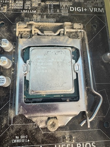 ASUS H81M-A mATX Płyta główna Combo •Core i5-4570 •gskill 4x2 PRZETESTOWANE DZIAŁA - Zdjęcie 4 z 12