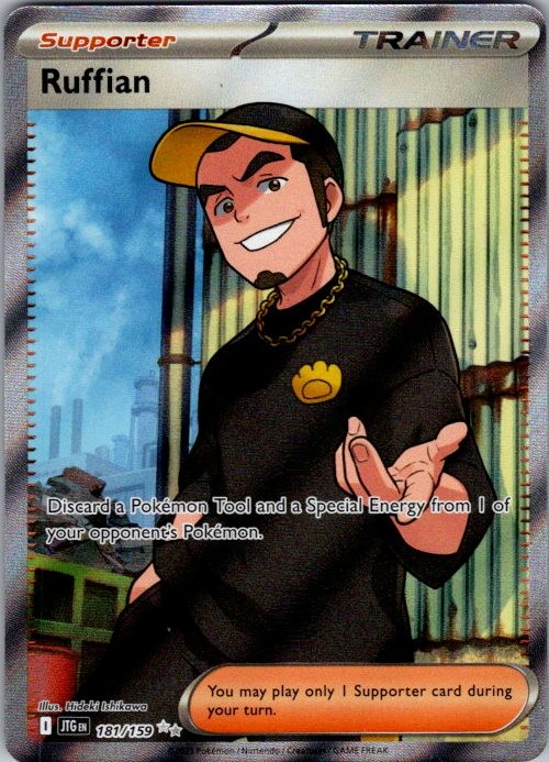 Pokemon | SV09: Journey Together | Ruffian - | 181/159 | NM Holo