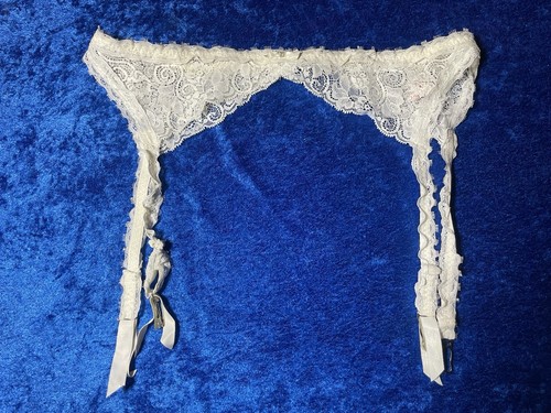 Vintage Lady Marlene Garter Belt Size Large Lace Lingerie 