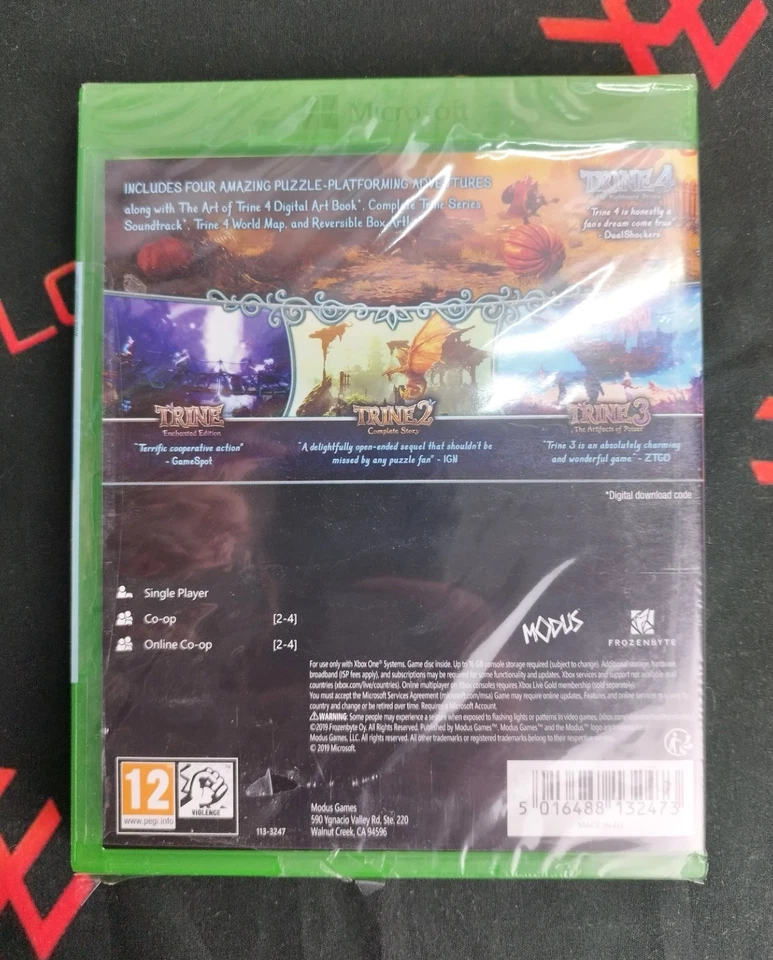 Trine Ultimate Collection Xbox One Video Game (NEW & SEALED) - Image 2 of 3
