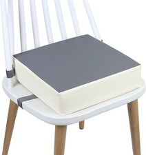 Toddler Booster Seat for Kitchen Chair, Waterproof PU Chair Cushion Add