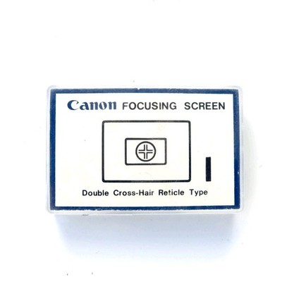 Focusing Screen Canon I Double Cross Hair Recticle Type Mattscheibe Sucher 