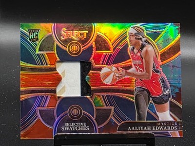 2024 PANINI WNBA SELECT AALIYAH EDWARDS RC TYE DYE SELECTIVE SWATCHES 22/25