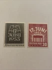 Berlin 1953, People's Uprising June 17, No. 110-111, Complete Set, MNH**