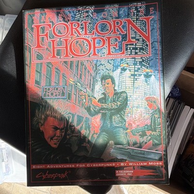 R. Talsorian Games Cyberpunk Tales From the Forlorn Hope Adventure Book 1991