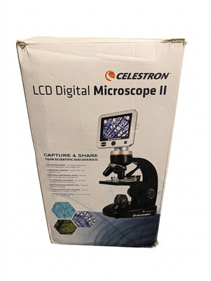 Celestron LCD Digital Microscope II 3.5'' Screen 5MP 40x-1600x