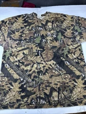 Jerzees Mossy Oak Outdoors Mens Camo Tshirt Sz- XL #2524