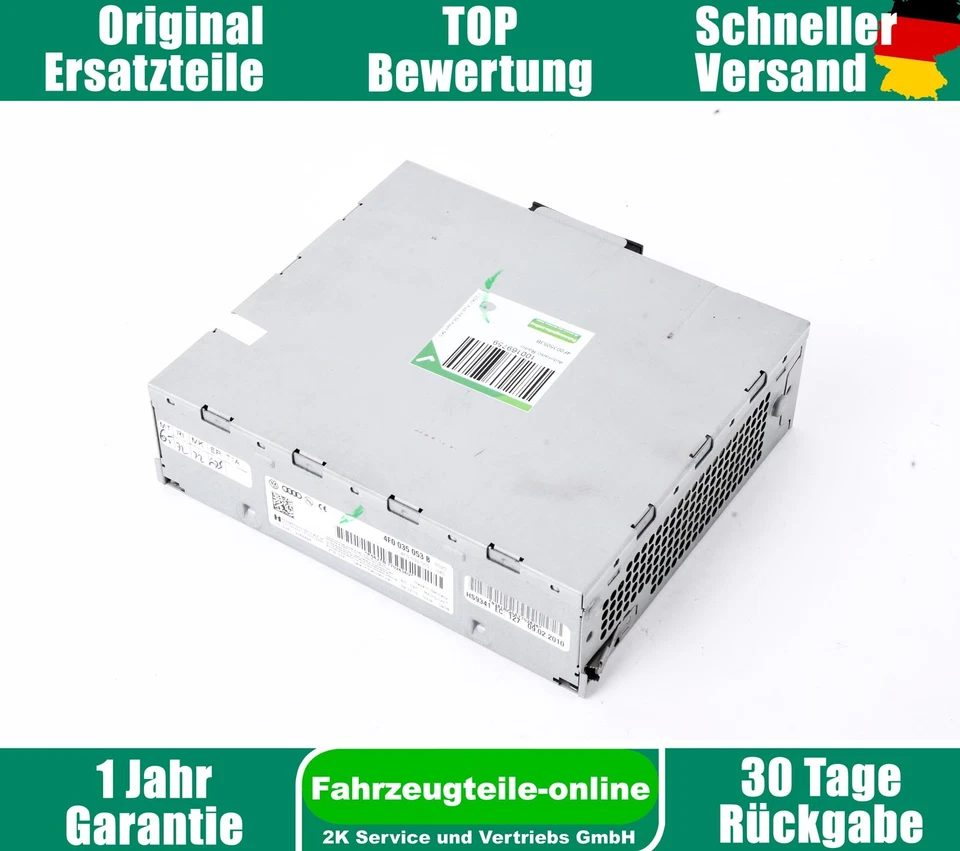 Autoradio Radio High Audi A4 B8 8K 4F0035053B - Bild 2 von 4