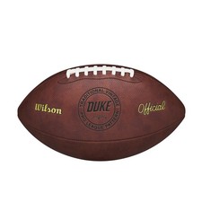 Wilson NFL Duke Replica Throwback American Football (Brown, Official) NEU