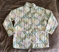 Universal Thread Patchwork Quilted Jacket Wom...