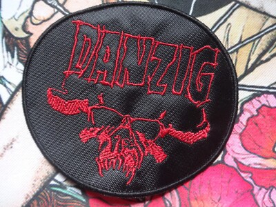 Danzig Patch Shape Misfits Samhain Type o Negative
