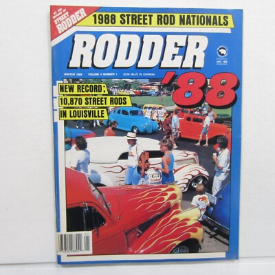 Street Rodder Winter 1989 88' Street Rod Nationals, Mopars, Bowtie Beauties