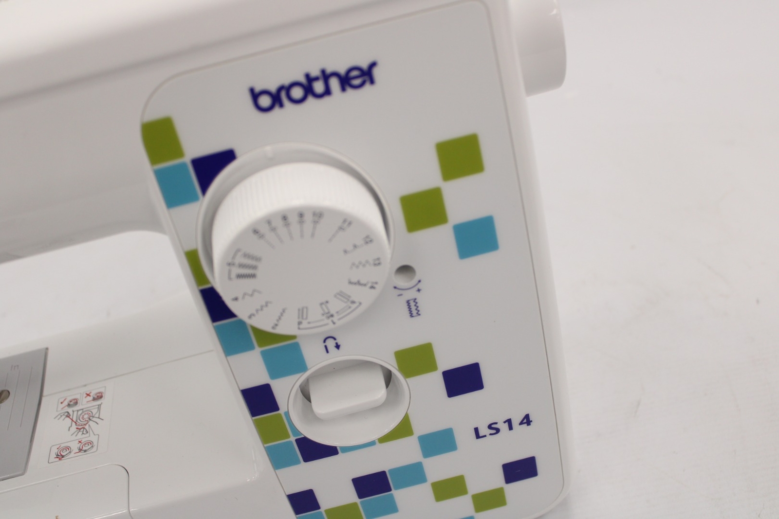 BROTHER LS14 Portable Electric Household Sewing Machine w/ Foot Pedal