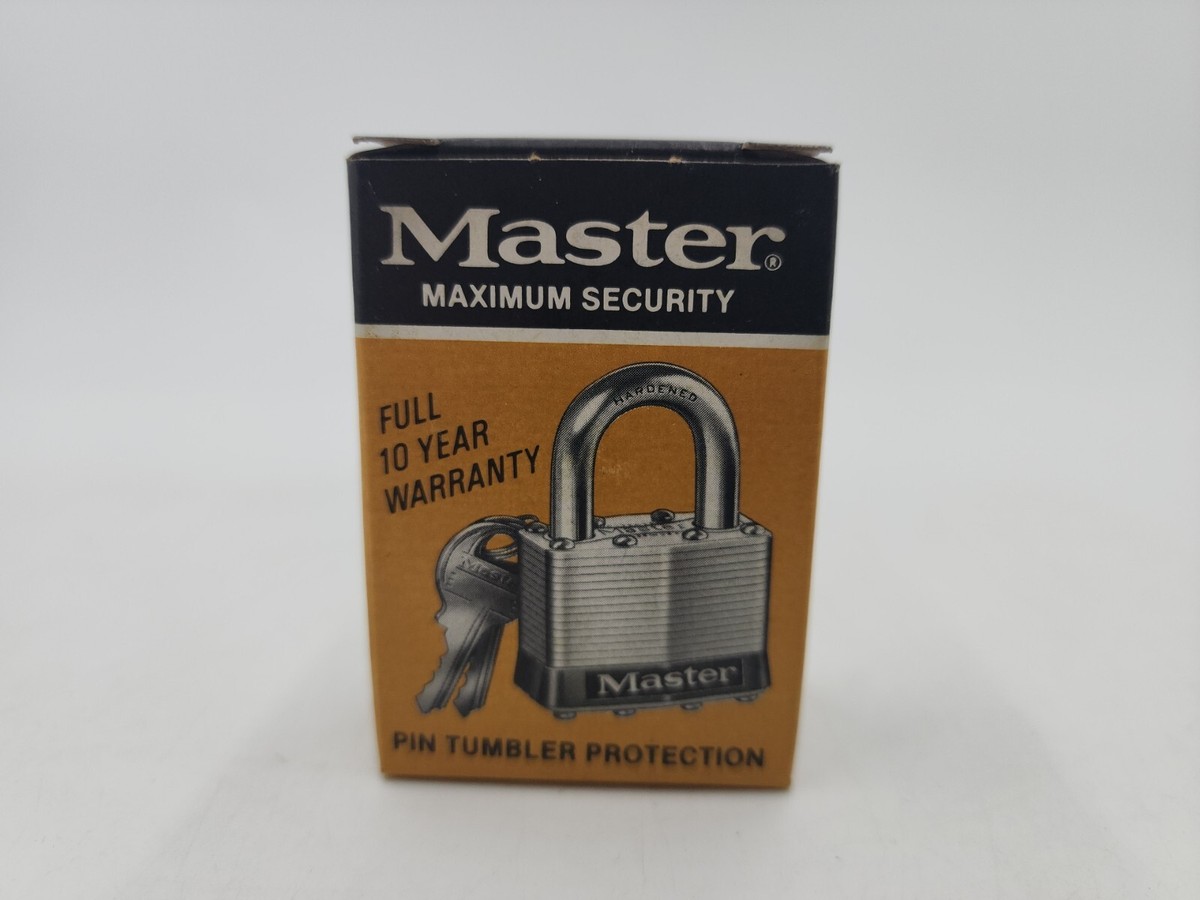 Vintage Master Lock No. 1 w/ Keys Made in U.S.A. Milwaukee