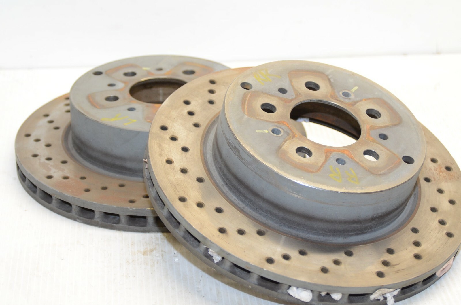 1998 Ferrari 550 Rear Brake Rotors Matched Set of 2 