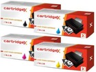 Zestaw 4 kaset z tonerem innym niż OEM do HP Colour LaserJet 2605dn 2605dtn 124A
