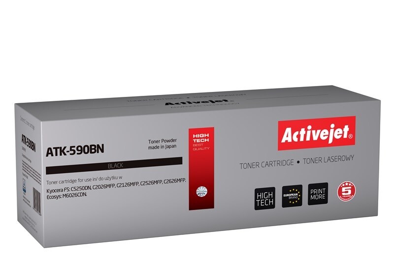5901443017240 Тонер Activejet ATK-590BN аналог Kyocera TK-590BK Hchst 70 6790₽