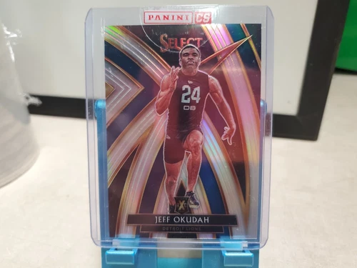 2019 Panini Select Football - Jeff Okudah - 2020 XRC Rookie Silver Prizm T2736