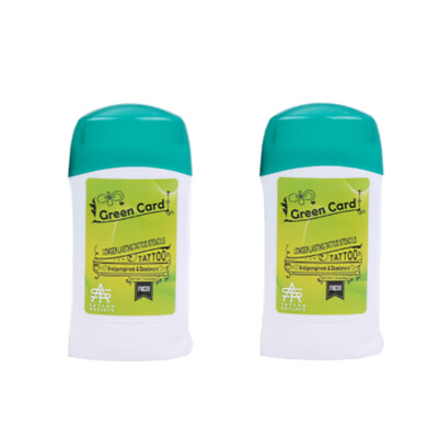 YILONG 2pcs Tattoo Transfer Gel Cream Cleaning Salon Natural Stencil Solution