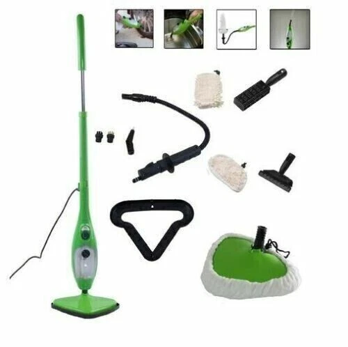 Scopa Elettrica a Vapore Pulitore Smontabile Portatile Pulizia Casa 5 Funzioni - Immagine 4 di 4