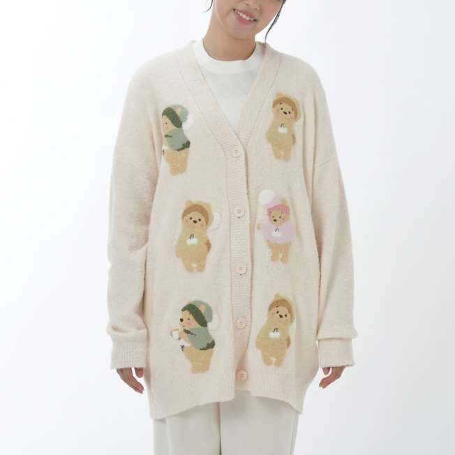 Disney Store Japan Winnie the Long Sleeve Cardigan Room Wear