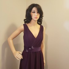 Sorella Vita Wine Bridesmaid Long Dress Size USA 12