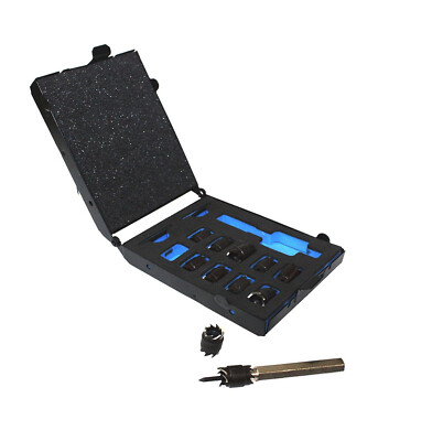 13pc 3/8'' Double Sided Rotary Spot Weld Cutter Remover Drill Bits Cut Welds Kit