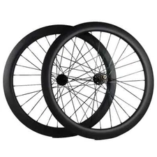 Road Bike Disc Brake Carbon Wheels 700C Clincher  Wheelset with Bearing Hub