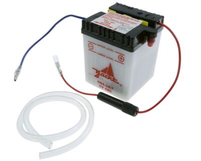 Batterie 6V 4Ah YACHT 6N4-2A-7 für HONDA MT, MB 50S, CF70, MB80 S, MT80 S, H100S